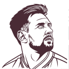 وکتور EPS بازیکن فوتبال لیونل مسی